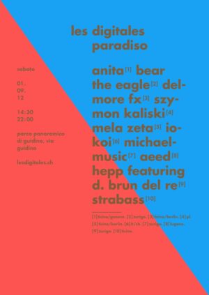 DIGITALES 2012 flyer paradiso