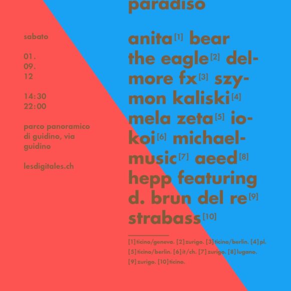 DIGITALES 2012 flyer paradiso